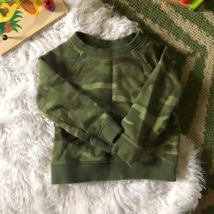 Carters camo sweater